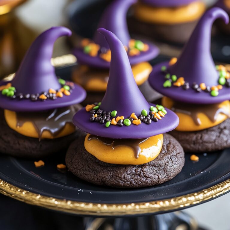 No-Bake Witch Hat Cookies Recipe