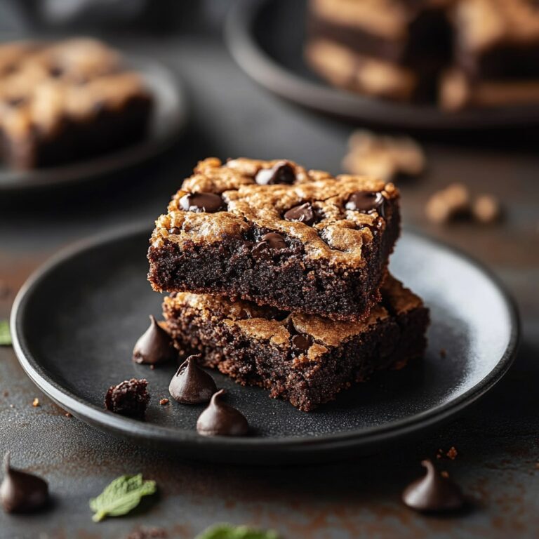 Fudgy Chewy Brookies Recipe
