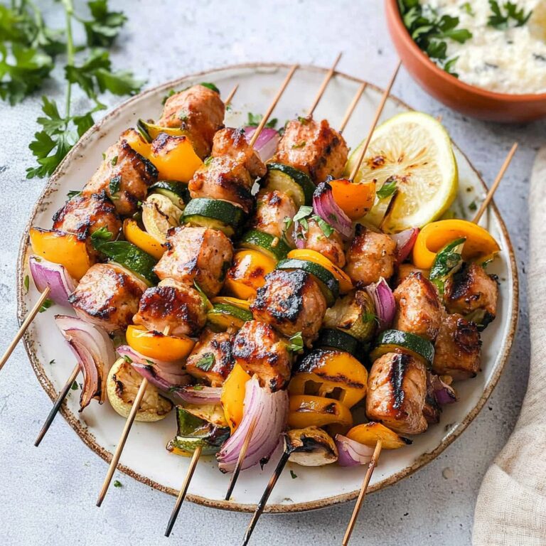 Grilled Veggie Skewers Recipe