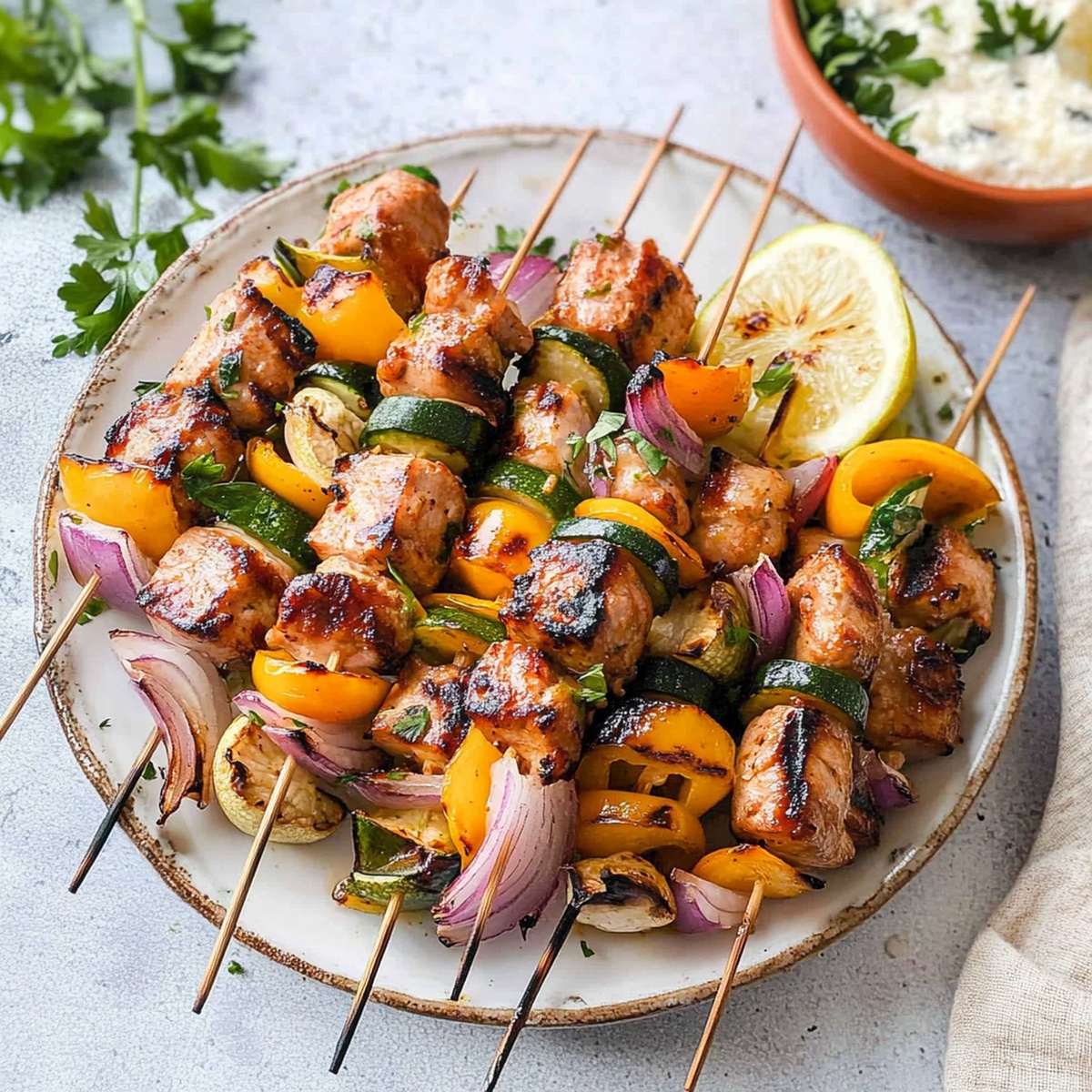 Grilled Veggie Skewers Recipe
