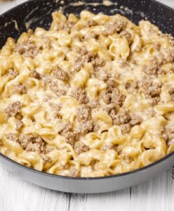 Ground Beef Alfredo Recipe