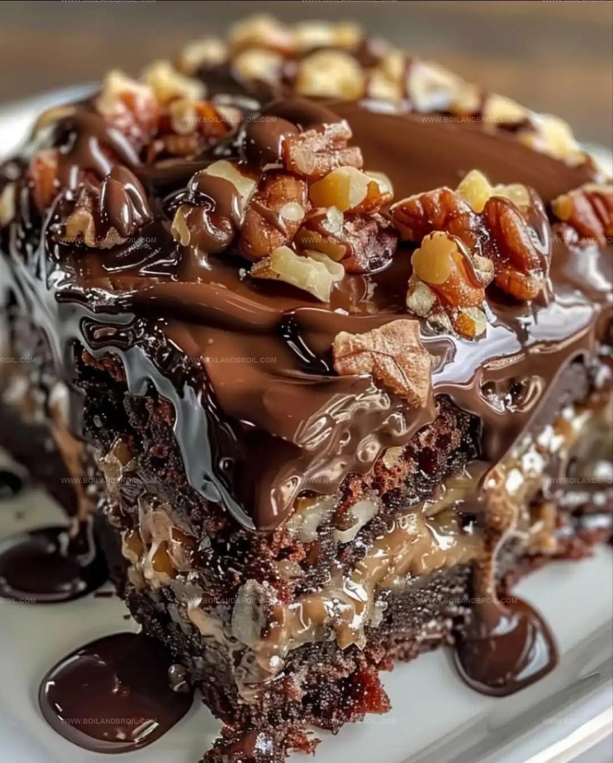 German Chocolate Poke Cake Recipe