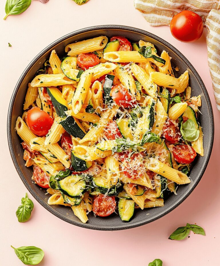 Tomato Zucchini Pasta Recipe