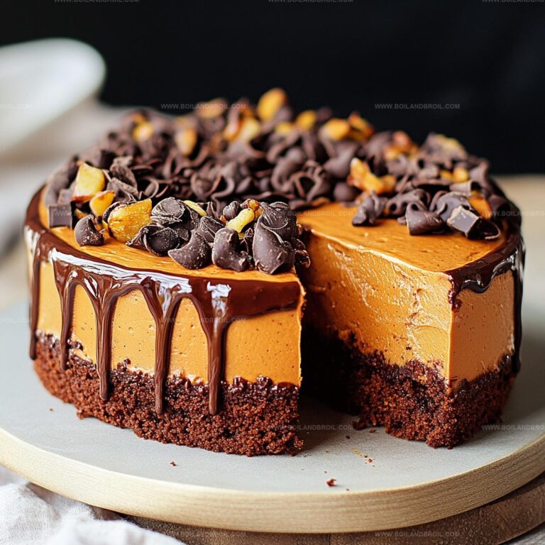Pumpkin Chocolate Mousse Cake Recipe