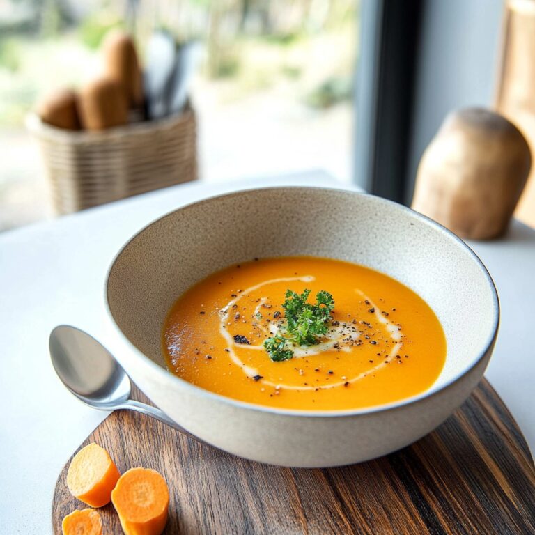 Creamy Carrot Soup Recipe