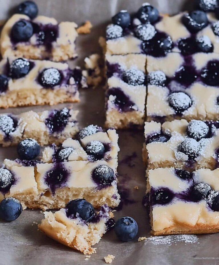 Fluffy Baked Blueberry Buttermilk Pancakes Recipe