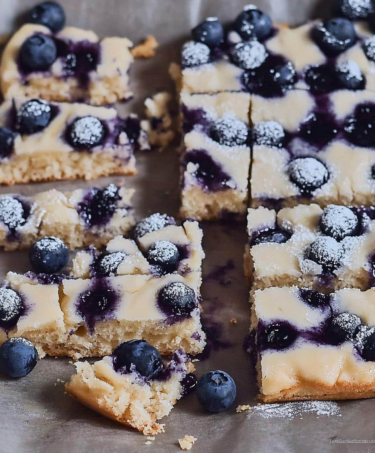 Fluffy Baked Blueberry Buttermilk Pancakes Recipe