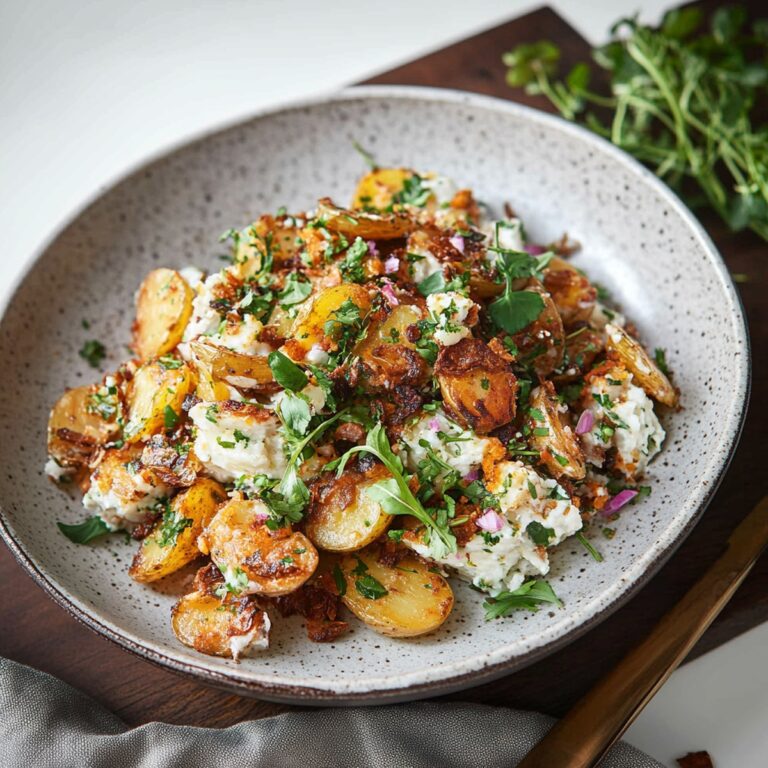 Crispy Smashed Potato Salad Recipe