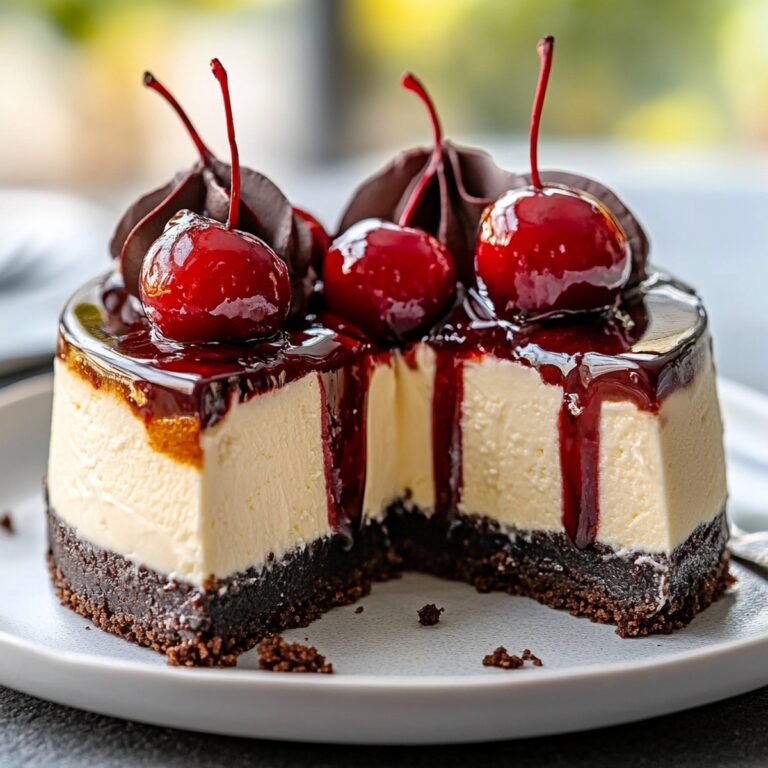 Decadent Black Forest Cheesecake Recipe