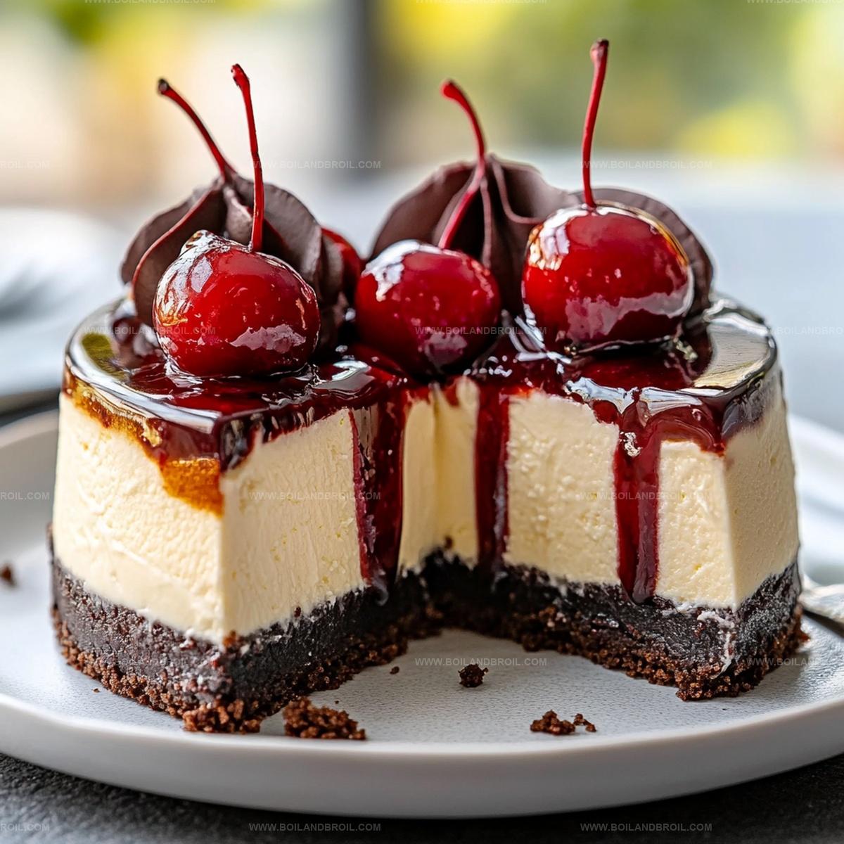 Decadent Black Forest Cheesecake Recipe