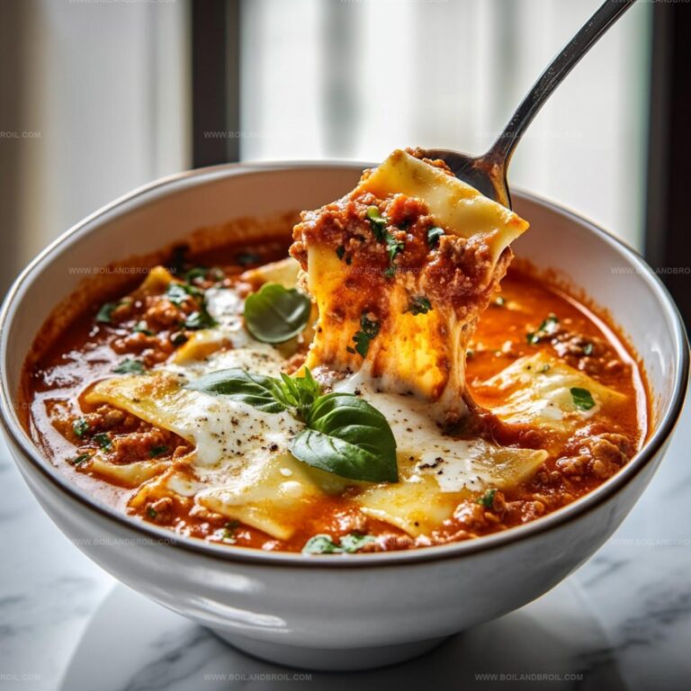 Lasagna Soup Delight Recipe