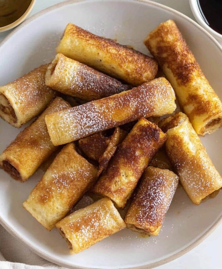 French Toast Roll-ups Recipe