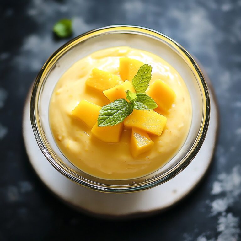 Creamy Mango Mousse Recipe