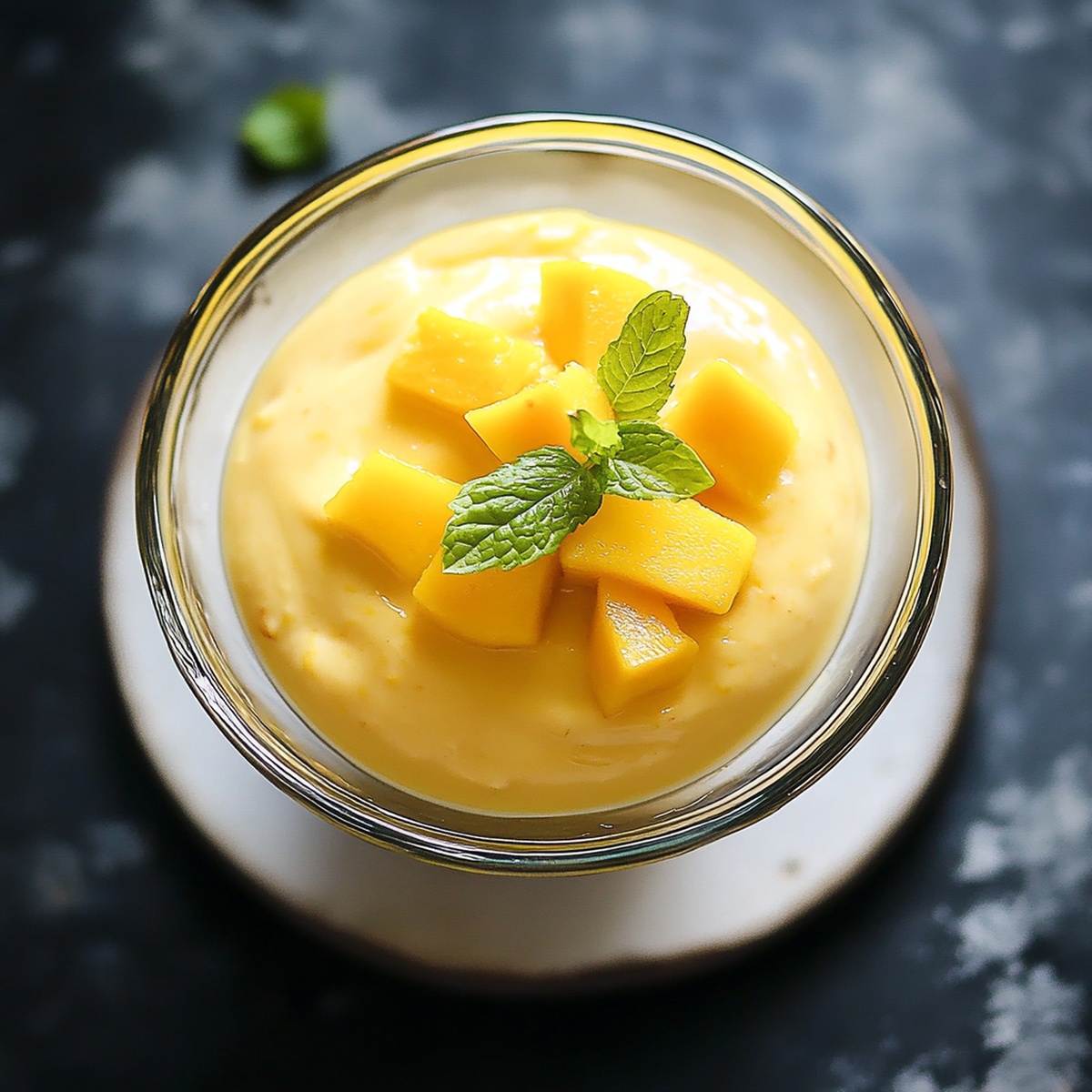 Creamy Mango Mousse Recipe