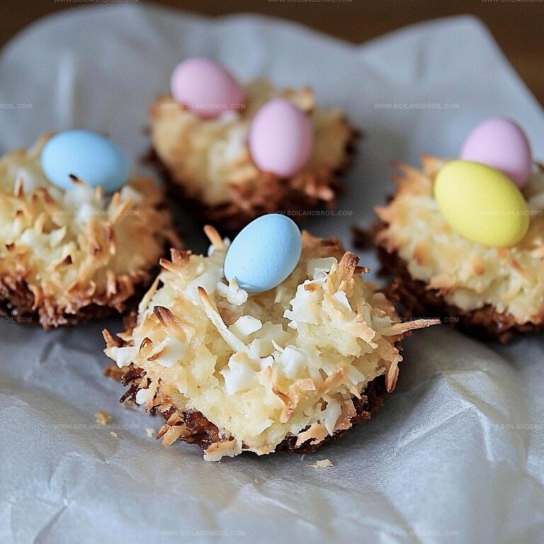 Easter Coconut Macaroons Recipe