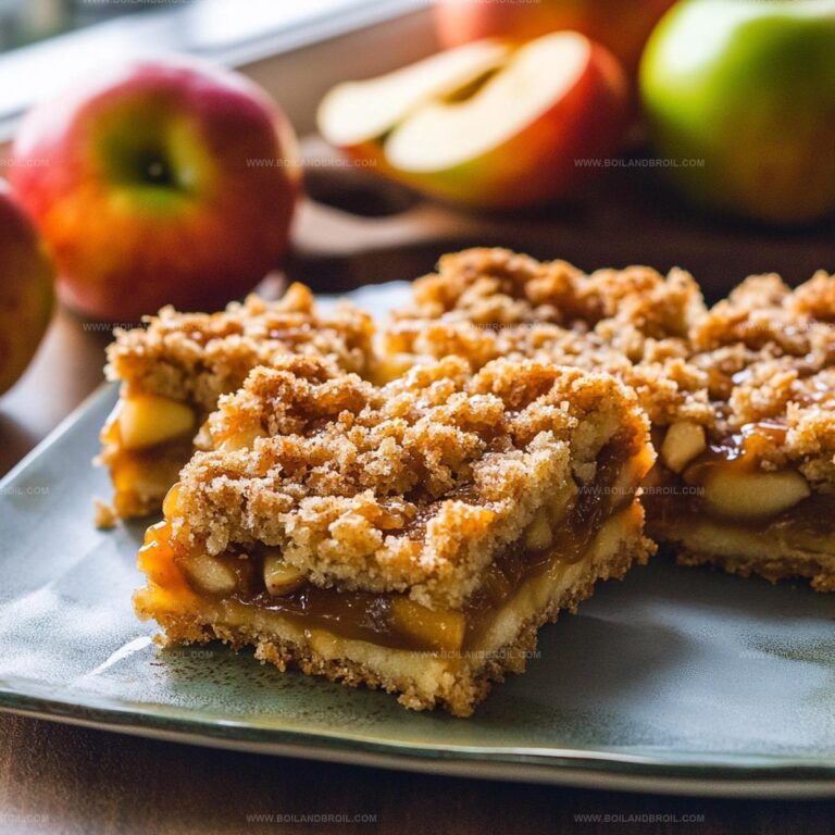 Caramel Apple Crumb Bars Delight Recipe