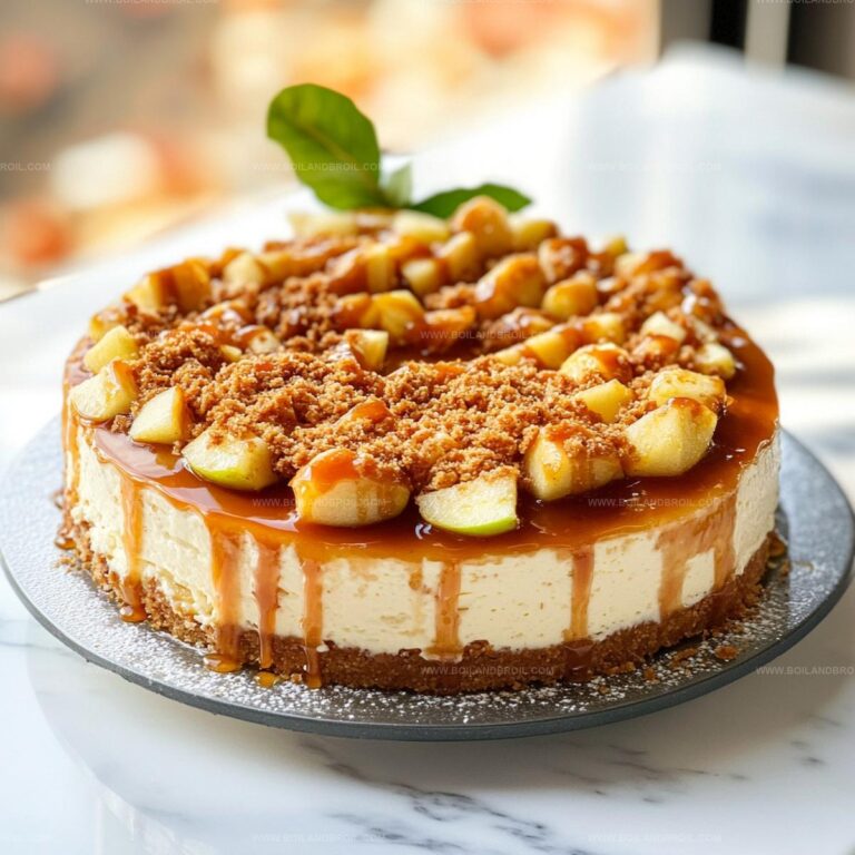 Caramel Apple Cheesecake Delight Recipe
