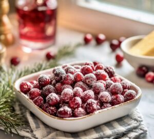 Sparkling Sugared Cranberries Recipe