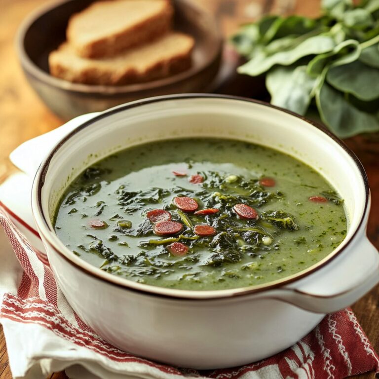Comforting Collard Green Soup Recipe