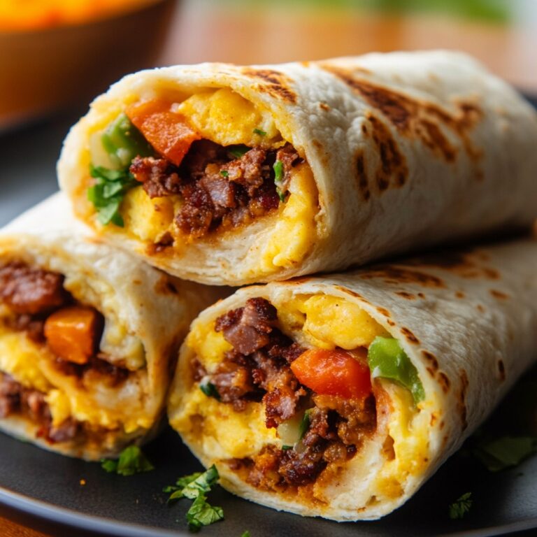 Easy Breakfast Burritos Recipe
