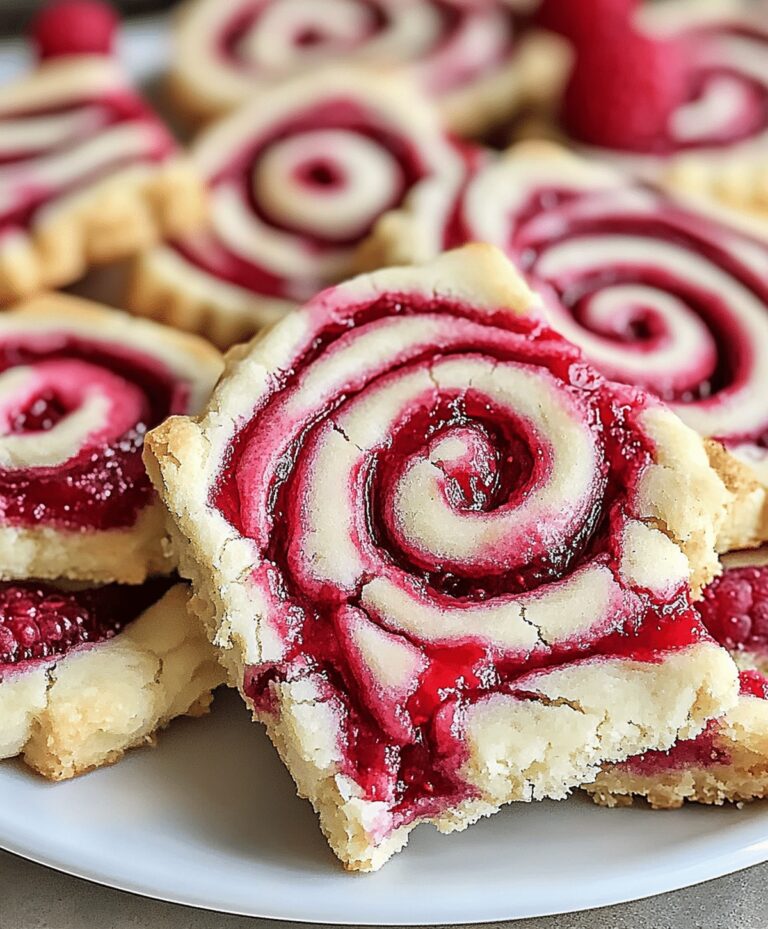 Irresistible Raspberry Swirl Shortbread Recipe