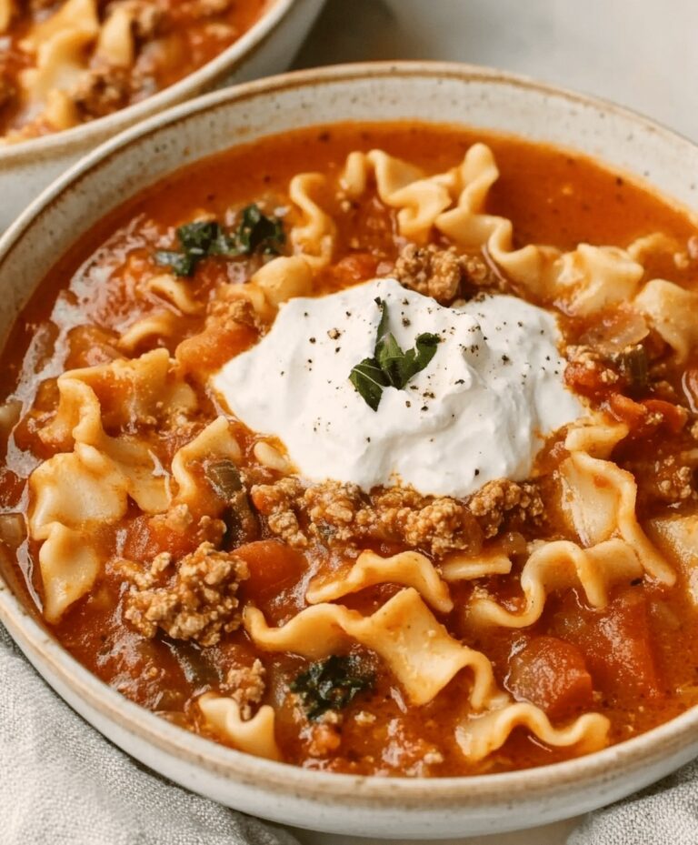 Lasagna Soup (Gluten Free, Dairy Free) Recipe
