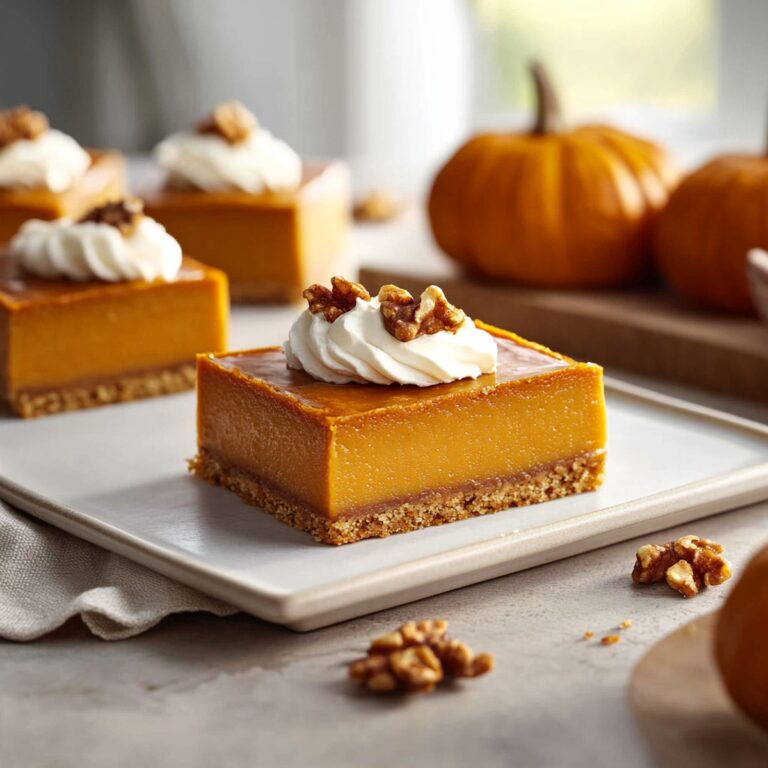 Easy Fall Pumpkin Bars Recipe