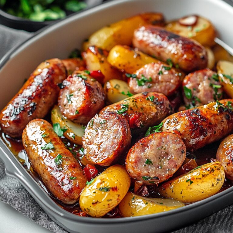 Quick & Easy Sausage Traybake Recipe