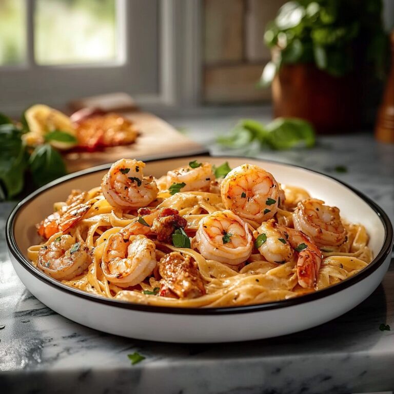 Creamy Louisiana Shrimp Pasta Recipe