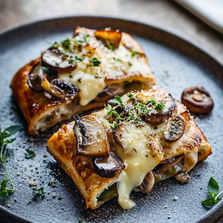 Savory Mushroom Strudel Recipe