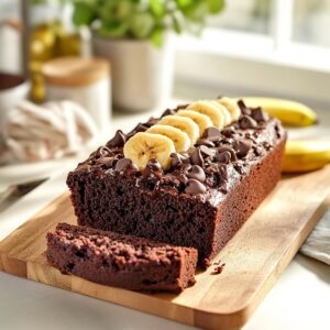 Indulgent Double Chocolate Banana Bread Recipe