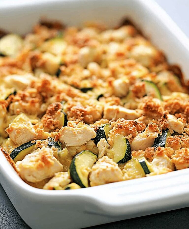 Chicken Zucchini Casserole Recipe