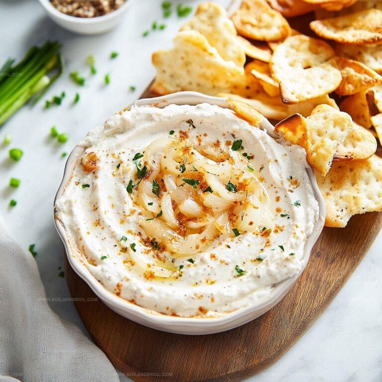 Easy French Onion Dip Recipe