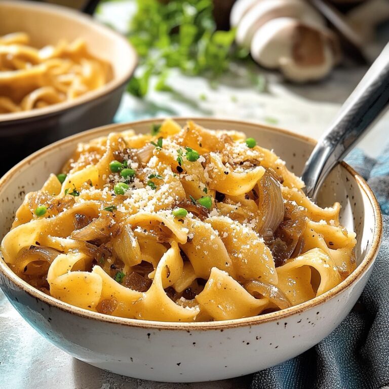 French Onion Pasta Recipe