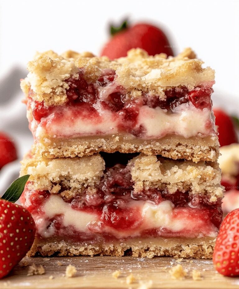 Strawberry Pie Bars Recipe