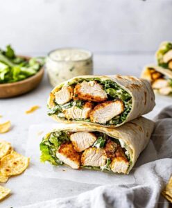 Chicken Caesar Wraps Recipe