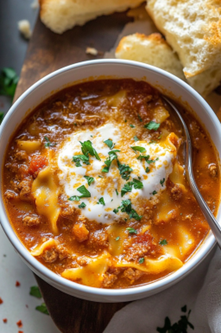 Lasagna Soup Recipe