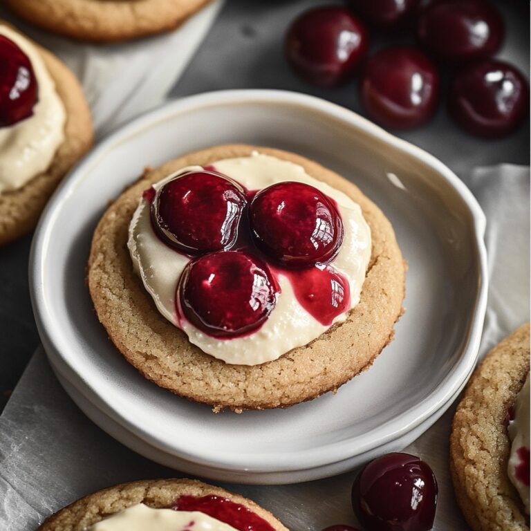 Cherry Cheesecake Cookies Recipe