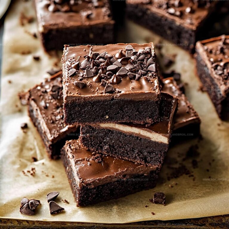 Ultimate Triple Layer Brownies Recipe