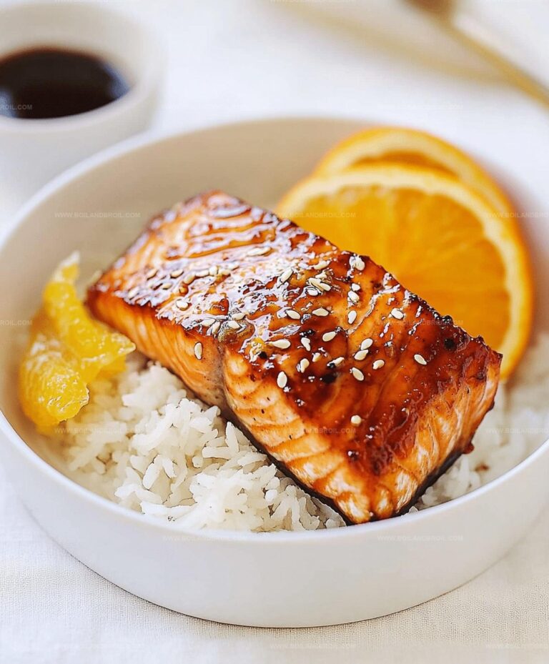 Orange Teriyaki Salmon Recipe