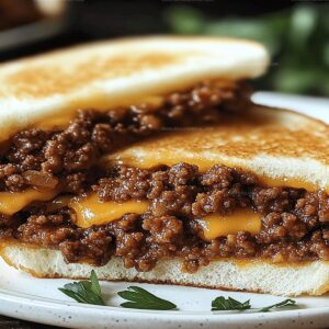 Grilled Cheese Sloppy Joes Recipe