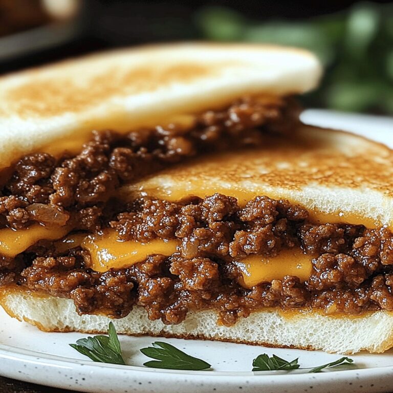 Grilled Cheese Sloppy Joes Recipe