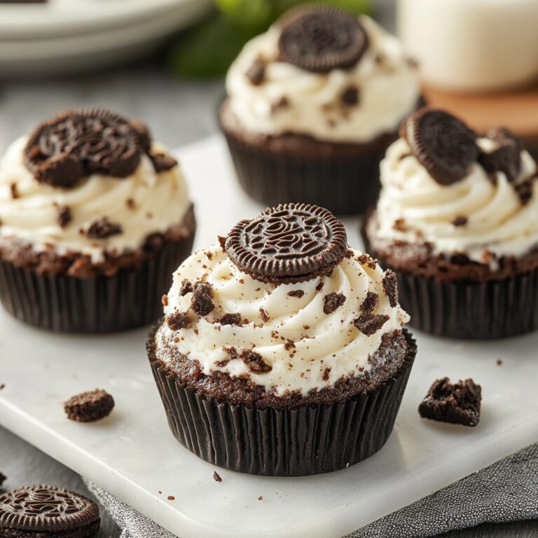 Peppermint Oreo Mini Cheesecakes Recipe