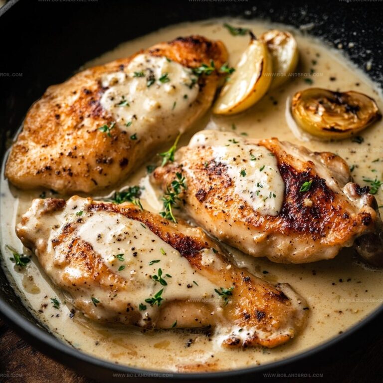 Creamy Garlic Chicken Recipe