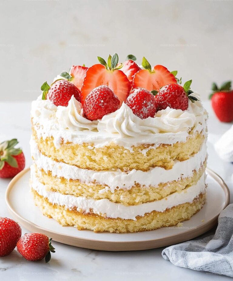 Strawberry Shortcake Cake Recipe