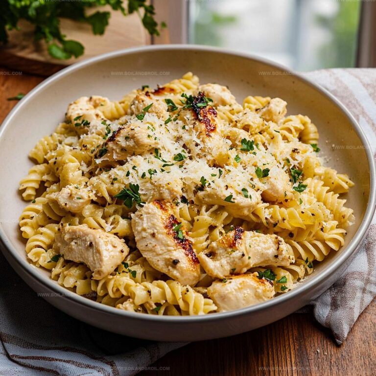 Creamy Garlic Parmesan Pasta Recipe