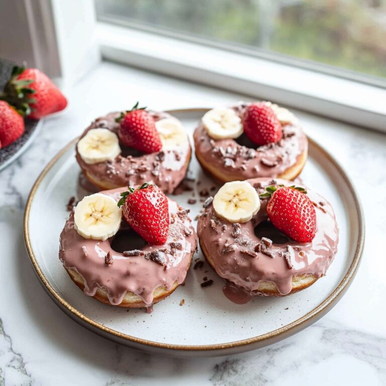 Strawberry Banana Donuts (GF) Recipe