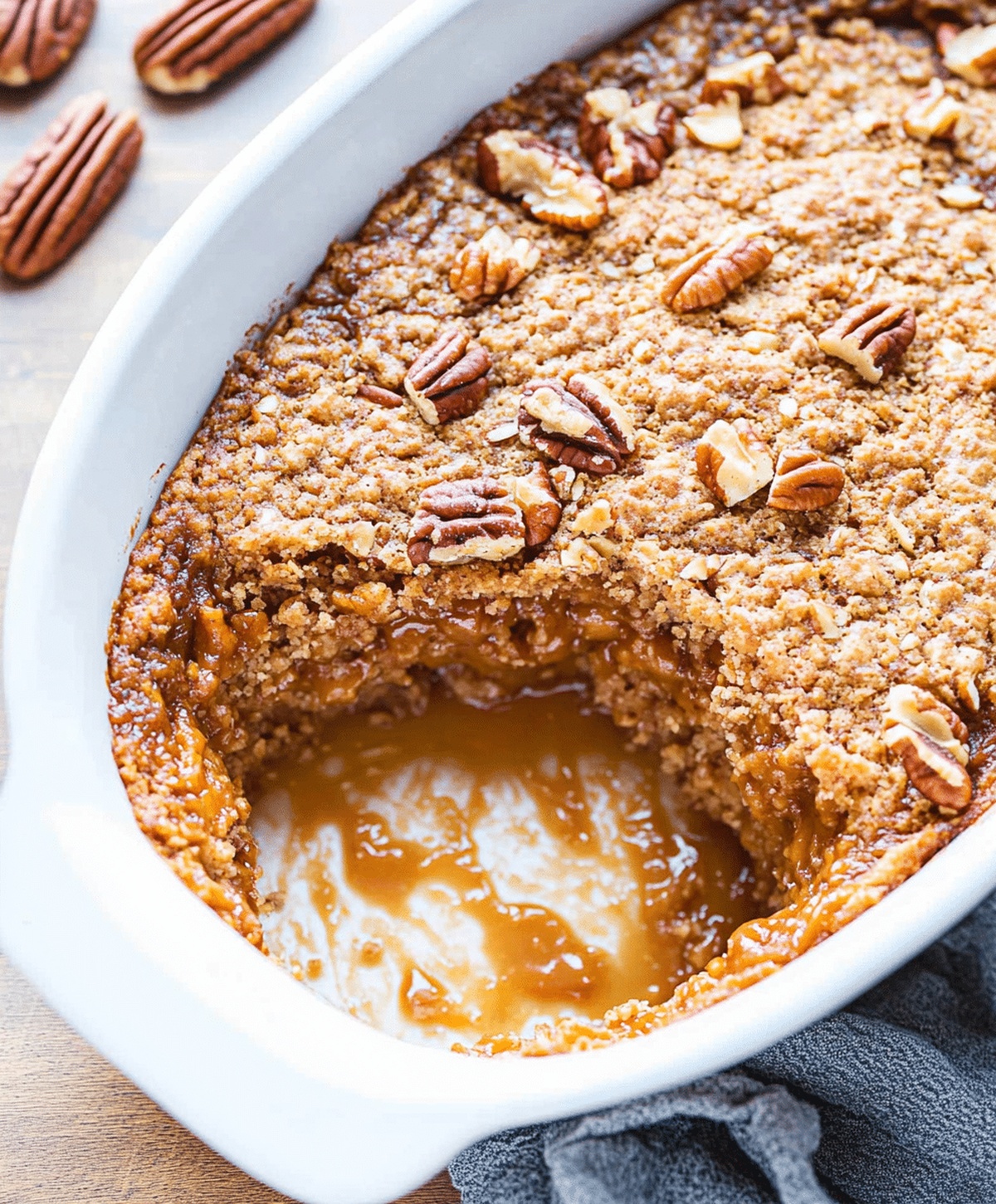 Pumpkin Pecan Cobbler Recipe