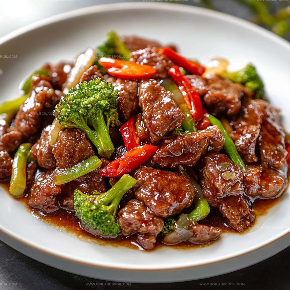 Beef in Oyster Sauce Recipe