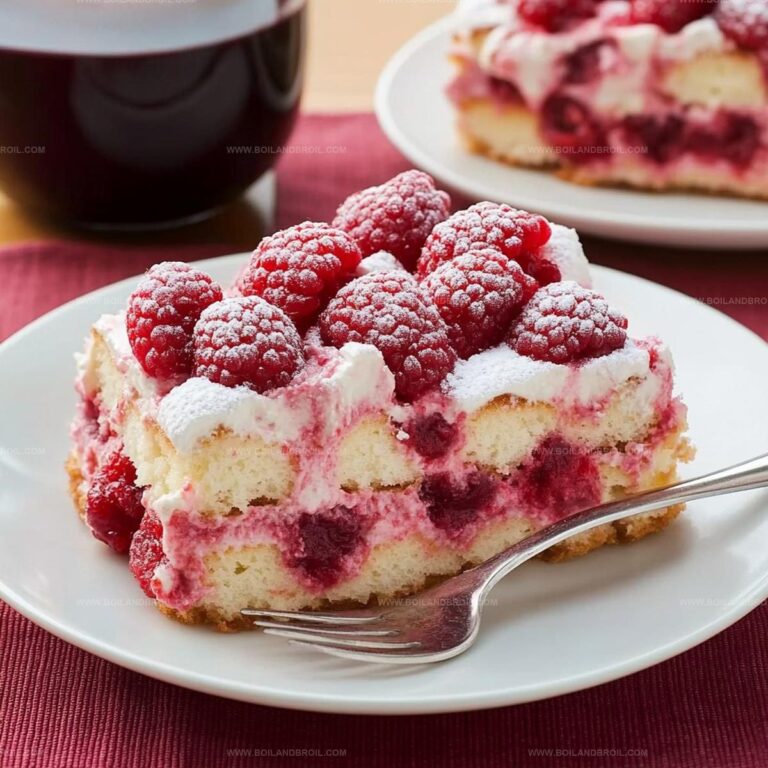 Fresh Raspberry Tiramisu Recipe